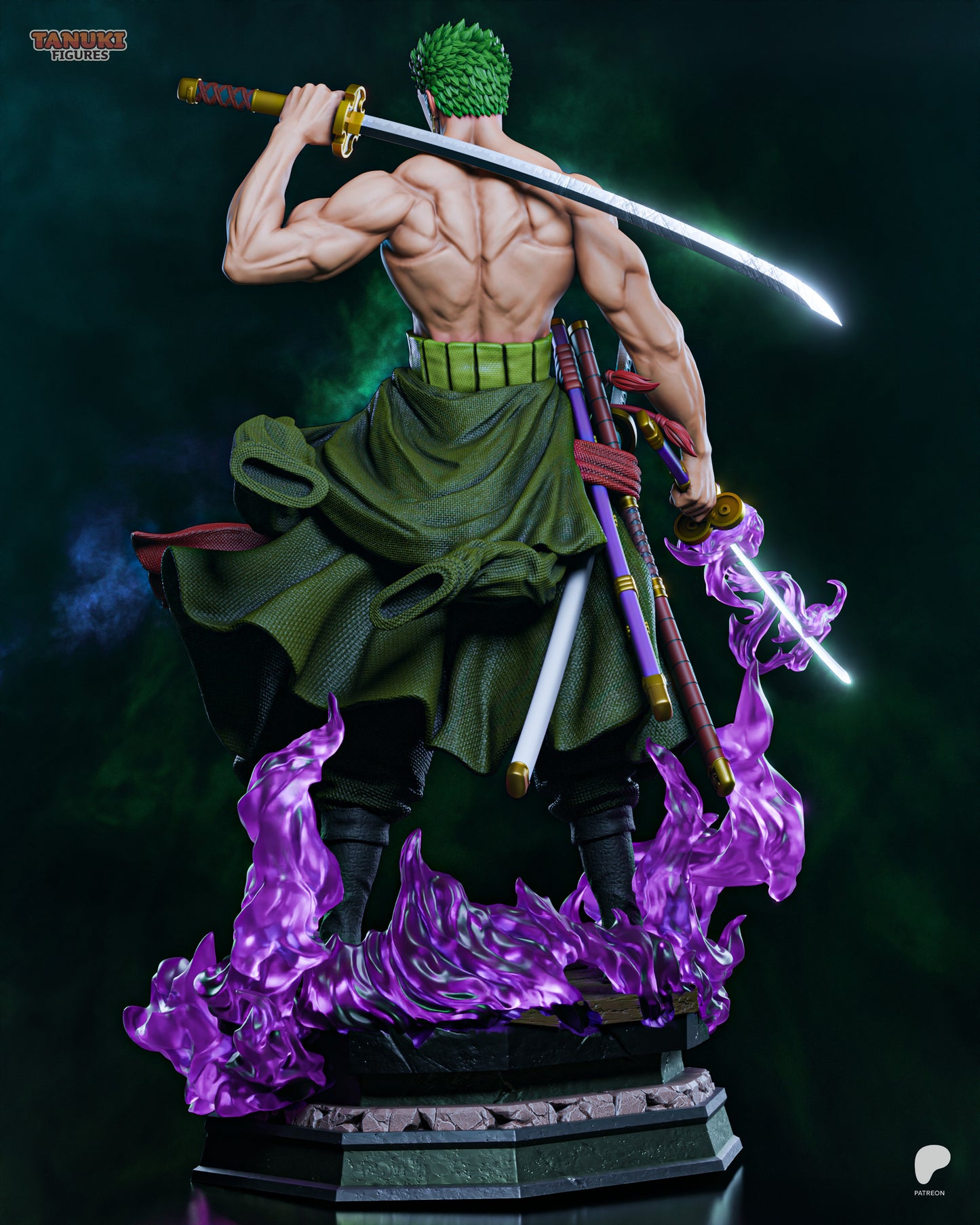 Zoro | One Piece | Fan Art Figure Statue |