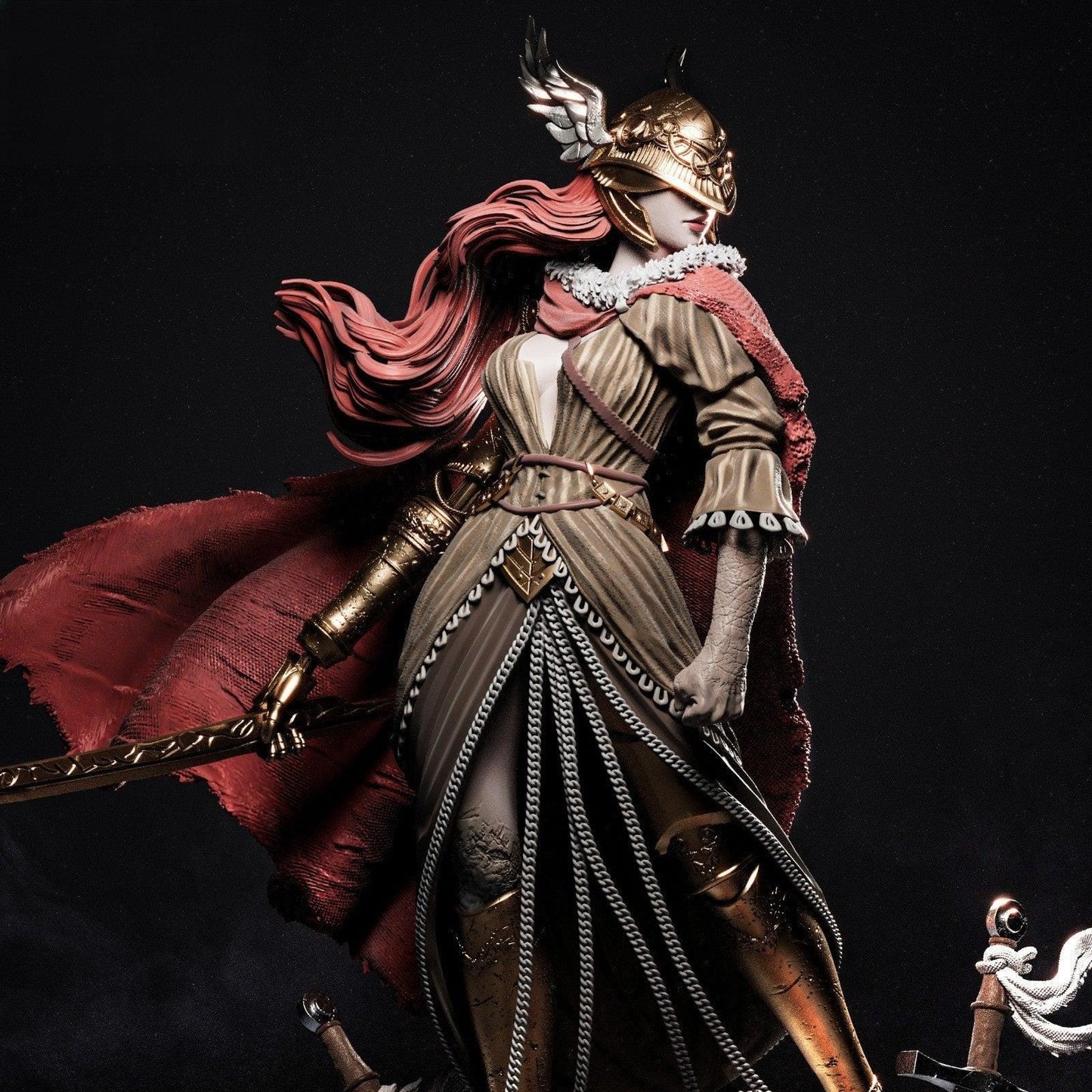 Malenia | Souls Like | Elden Ring | FAN ART FIGURE Statue