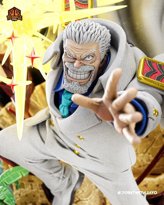 Monkey D. Garp | FAN ART FIGURE| One Piece | Figure Statue 3D Printed  | Handmade Gift | Resin Figure | Hand Painted| Garage Kit