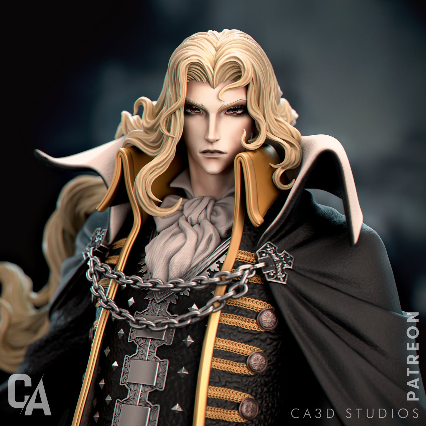 Alucard - Castlevania - FAN ART FIGURE Statue