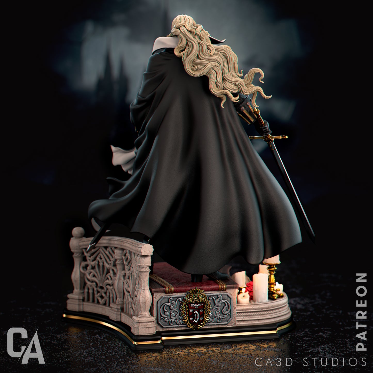 Alucard - Castlevania - FAN ART FIGURE Statue