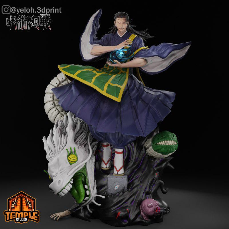 Kenjaku - Jujutsu Kaisen - FAN ART FIGURE Statue 3D Printed | Gift For Gamer | Handmade Gift | Resin Figure | Hand Painted