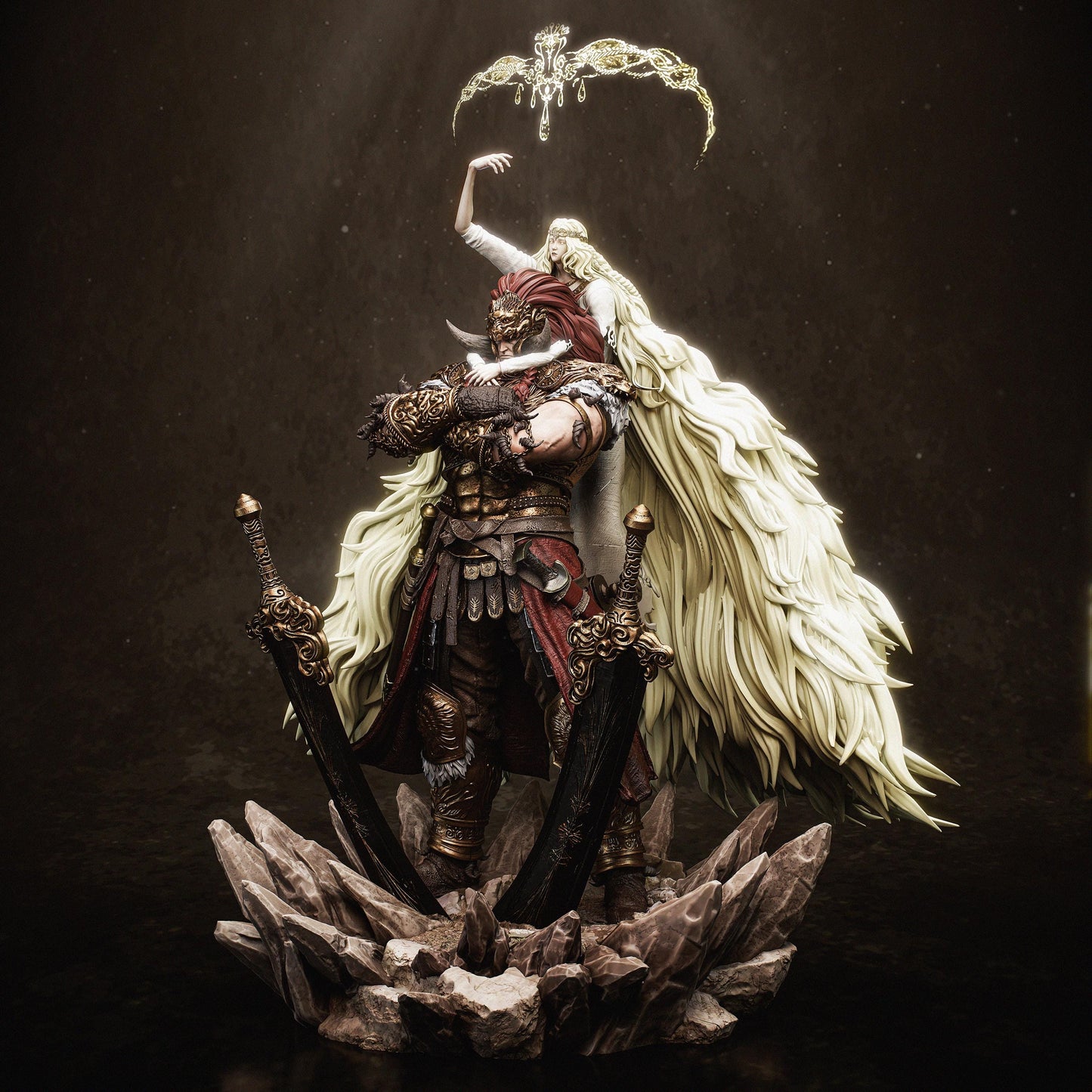 Radahn and Miquella | Souls Like | Elden Ring | FAN ART FIGURE Statue
