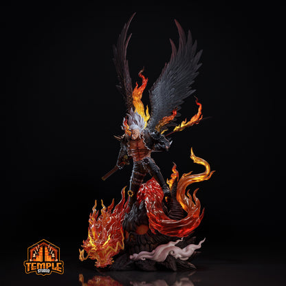 King the Conflagration | FAN ART FIGURE| One Piece | Figure Statue 3D Printed  | Handmade Gift | Resin Figure | Hand Painted| Garage Kit