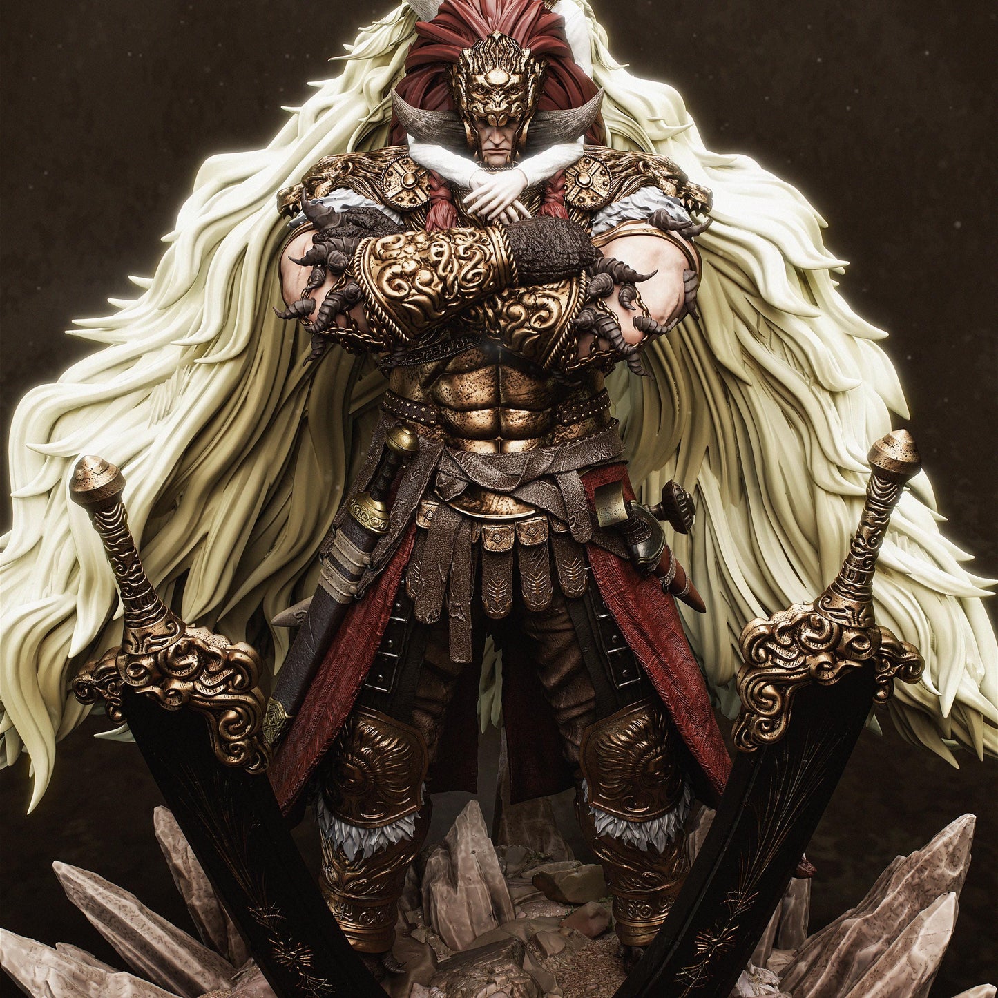 Radahn and Miquella | Souls Like | Elden Ring | FAN ART FIGURE Statue