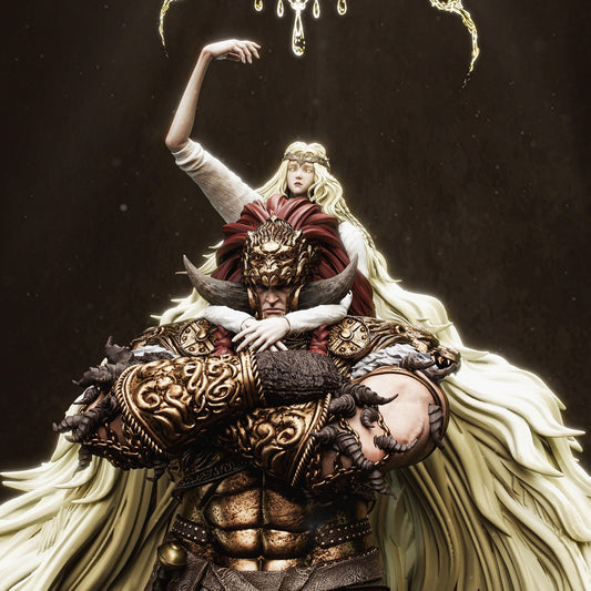 Radahn and Miquella | Souls Like | Elden Ring | FAN ART FIGURE Statue