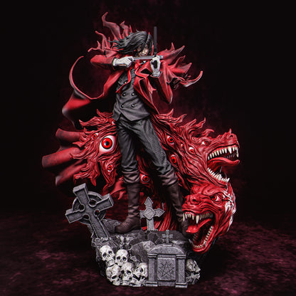 Alucard | Hellsing | FAN ART FIGURE Statue 3D Printed |