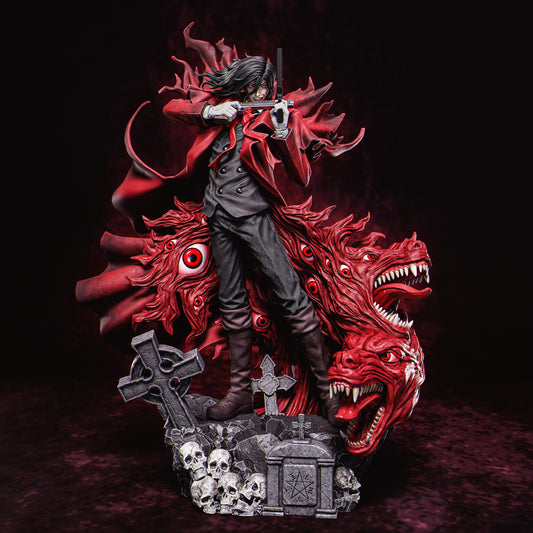 Alucard | Hellsing | FAN ART FIGURE Statue 3D Printed |