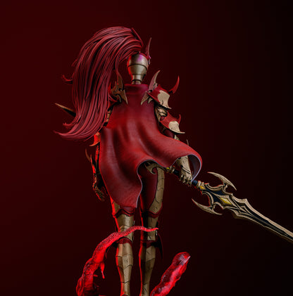 Esil | Solo Leveling | FAN ART FIGURE | 3d Printed Model | Hand painted | Resin Figure|