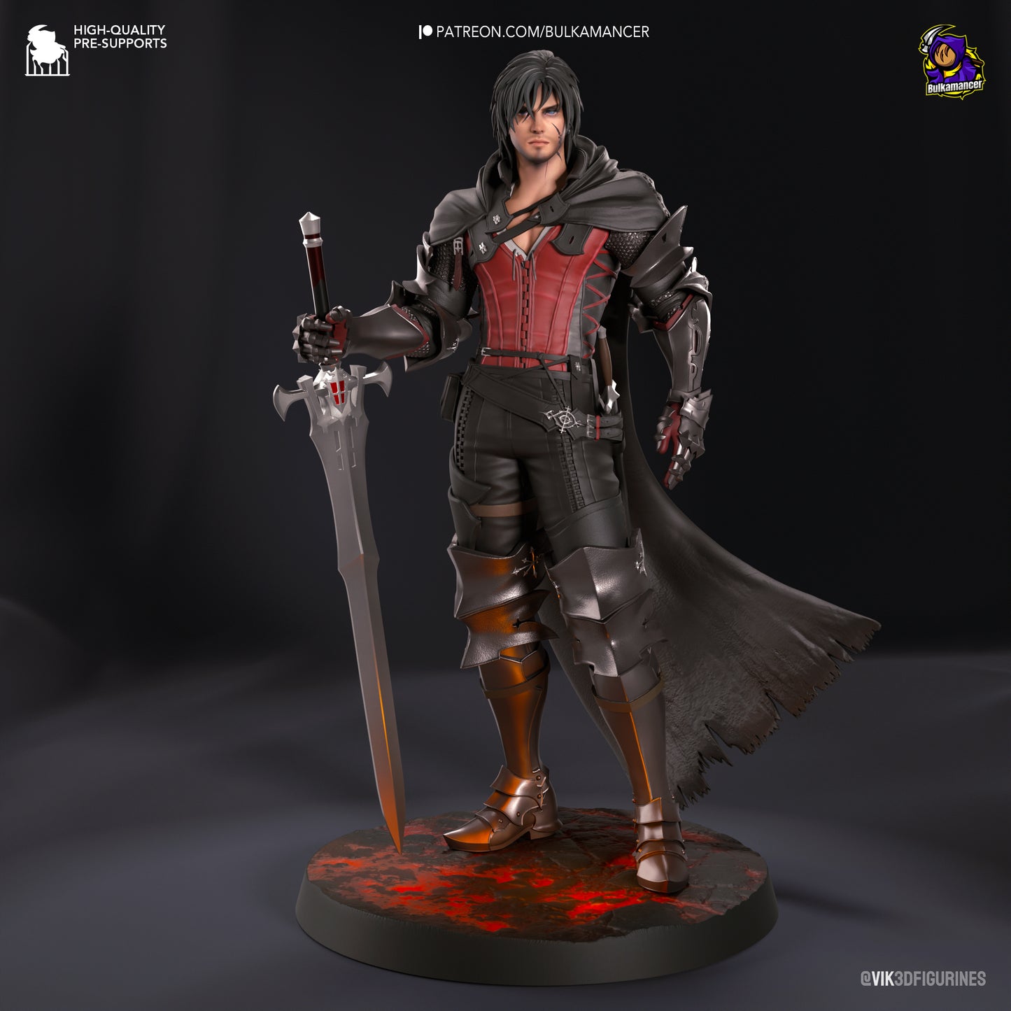 Clive Rosfield | Final Fantasy | Fan Art Figure Statue |