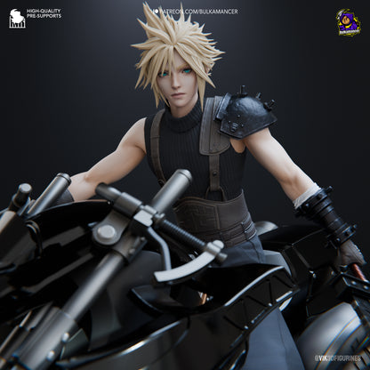 Cloud Strife| Final Fantasy | Fan Art Figure Statue |