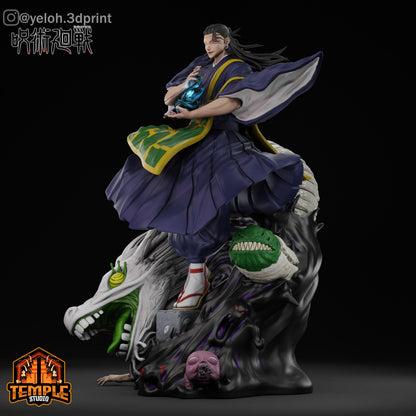 Kenjaku - Jujutsu Kaisen - FAN ART FIGURE Statue 3D Printed | Gift For Gamer | Handmade Gift | Resin Figure | Hand Painted
