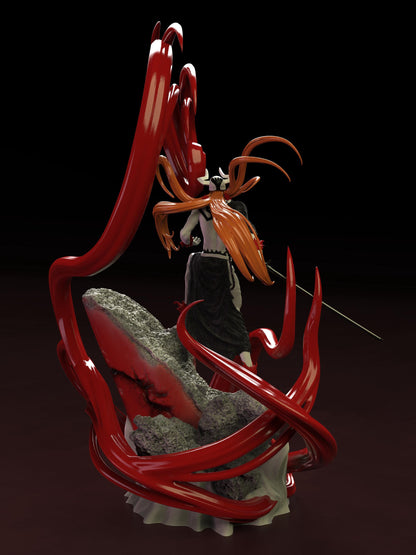 ICHIGO KUROSAKI hollw form|  Bleach | 3D Printed | Gift For Gamer | Handmade Gift | Resin Figure | Hand Painted