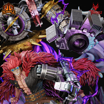 Eustass Kid | Worst Generation | FAN ART FIGURE | One Piece | Figure Statue 3D Printed  | Resin Figure | Hand Painted| Garage Kit