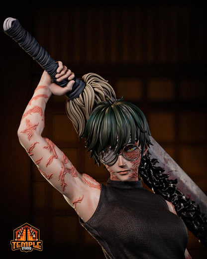 Limited Edition Maki Zenin - Jujutsu Kaisen - FAN ART FIGURE Statue 3D Printed | Handmade | Resin Figure | Hand Painted