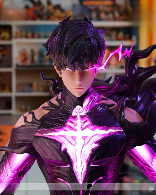 Solo leveling sung jin woo shadow armour FAN ART FIGURE | 3d Printed Model|Gift For Gamer | Handmade Gift | Resin Figure | Hand Painted