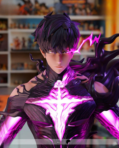Solo leveling sung jin woo shadow armour FAN ART FIGURE | 3d Printed Model|Gift For Gamer | Handmade Gift | Resin Figure | Hand Painted