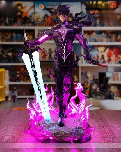 Solo leveling sung jin woo shadow armour FAN ART FIGURE | 3d Printed Model|Gift For Gamer | Handmade Gift | Resin Figure | Hand Painted