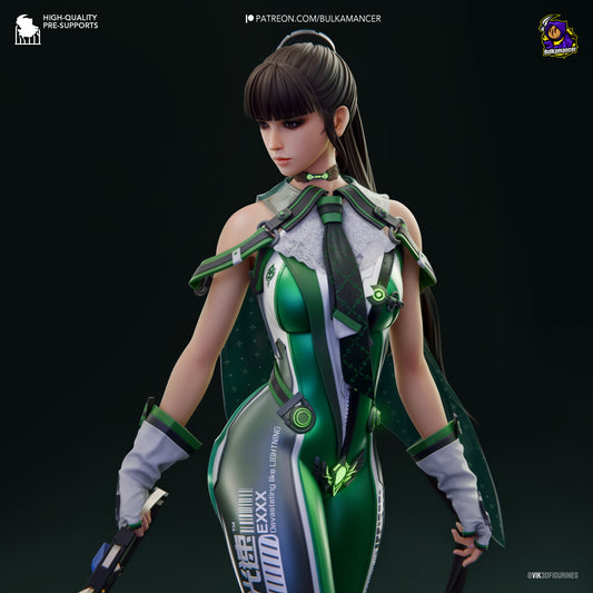 Eve | Stellar Blade | FAN ART FIGURE | 3d Printed Model | Hand painted | Resin Figure|