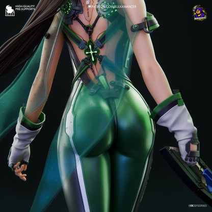 Eve | Stellar Blade | FAN ART FIGURE | 3d Printed Model | Hand painted | Resin Figure|