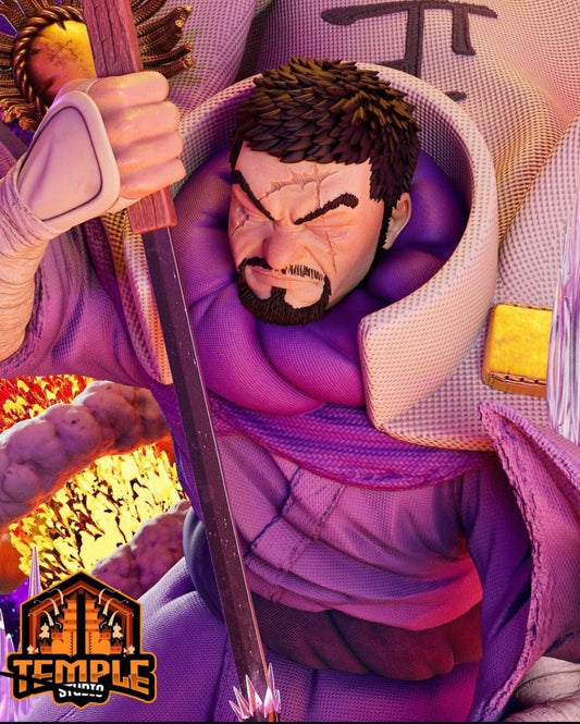 Fujitora | One Piece | Fan Art Figure Statue |