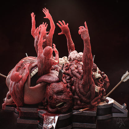 Guts -Berserk FAN ART FIGURE | 3D Printed | Handmade Gift | Resin Figure | Hand Painted |Garage Kit