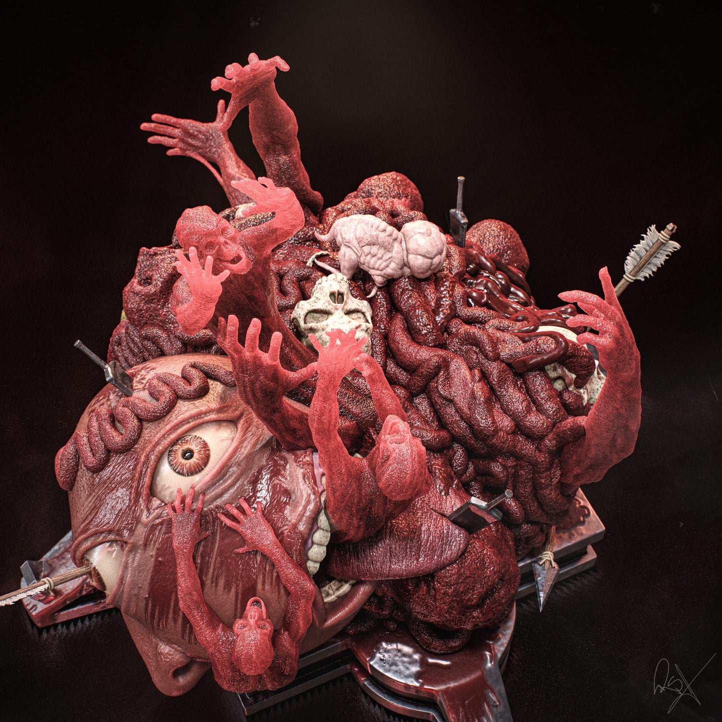 Guts -Berserk FAN ART FIGURE | 3D Printed | Handmade Gift | Resin Figure | Hand Painted |Garage Kit