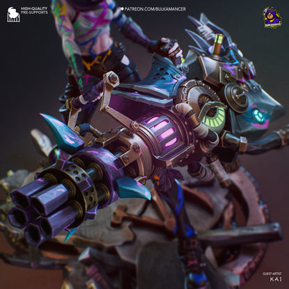 Jinx | League Of Legend | Fan Art Figure Statue |