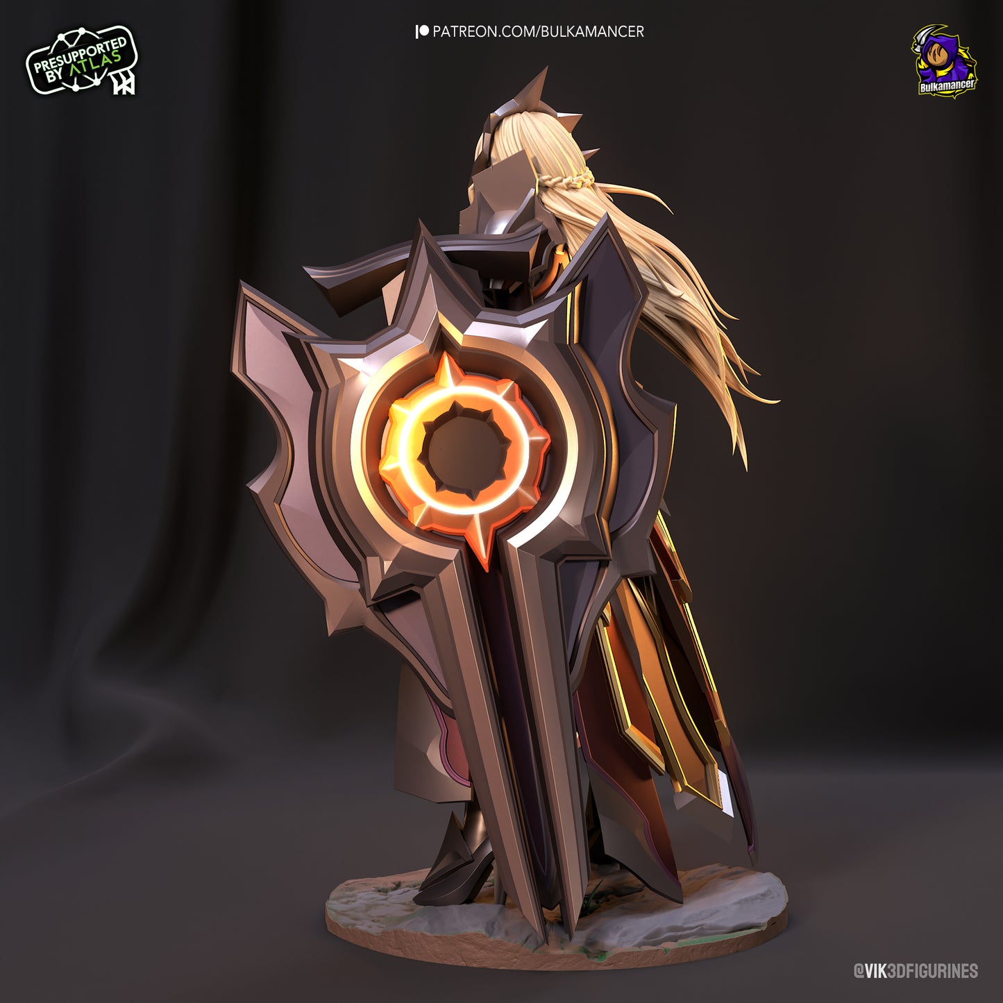 Leona | League Of Legend | Fan Art Figure Statue |