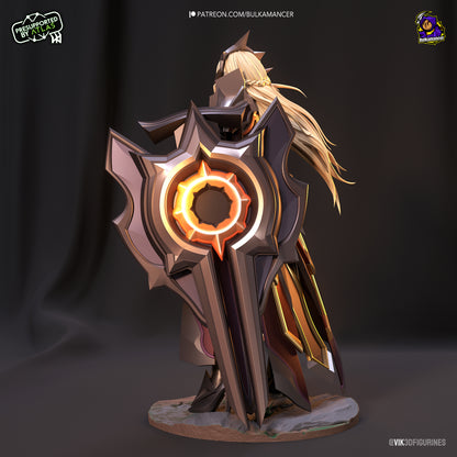 Leona | League Of Legend | Fan Art Figure Statue |