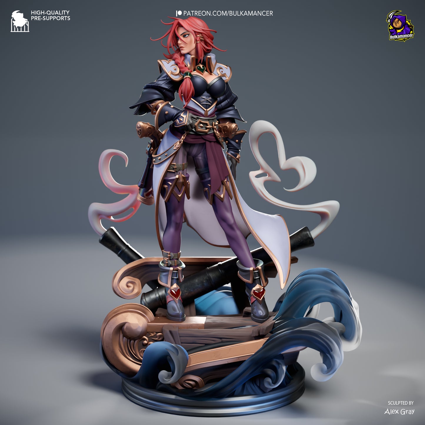 Miss Fortune | League Of Legend | Fan Art Figure Statue |