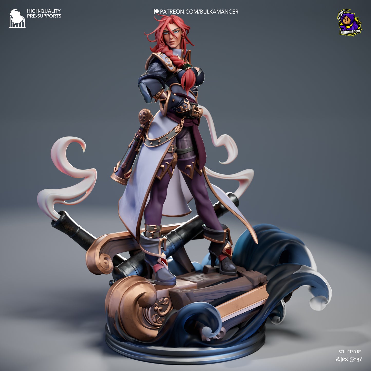 Miss Fortune | League Of Legend | Fan Art Figure Statue |