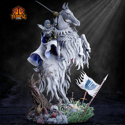 Griffith -Berserk FAN ART FIGURE | 3D Printed | Handmade Gift | Resin Figure | Hand Painted |Garage Kit