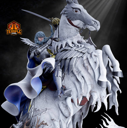 Griffith -Berserk FAN ART FIGURE | 3D Printed | Handmade Gift | Resin Figure | Hand Painted |Garage Kit
