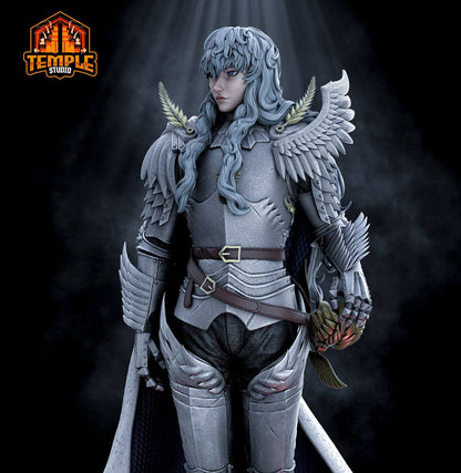 Griffith -Berserk FAN ART FIGURE | 3D Printed | Handmade Gift | Resin Figure | Hand Painted |Garage Kit