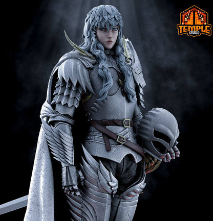 Griffith -Berserk FAN ART FIGURE | 3D Printed | Handmade Gift | Resin Figure | Hand Painted |Garage Kit