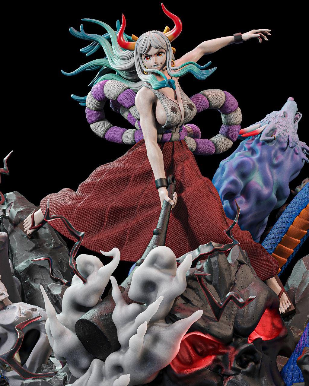 Yamato | One Piece | Fan Art Figure Statue |