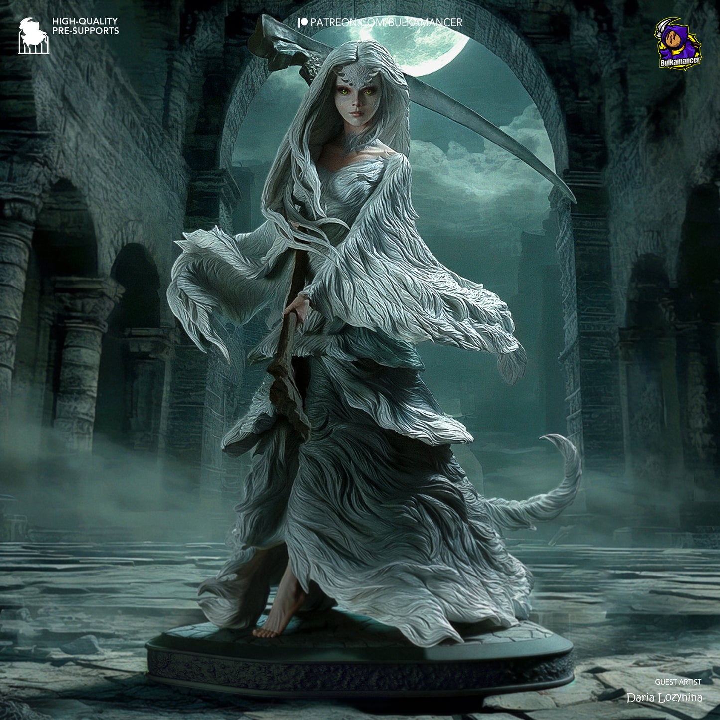 Priscilla | Souls Like | Dark Souls | FAN ART FIGURE Statue