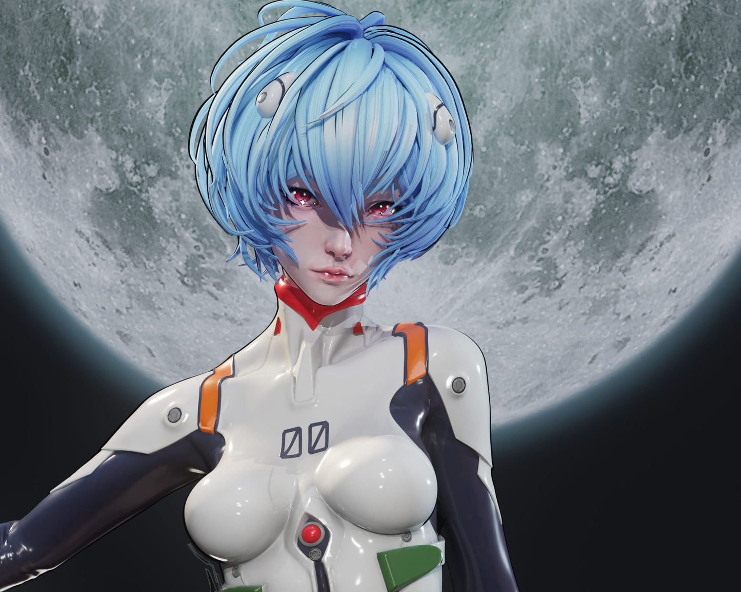 Rei Ayanami | Evangelion |FAN ART FIGURE Statue