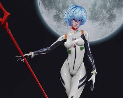 Rei Ayanami | Evangelion |FAN ART FIGURE Statue