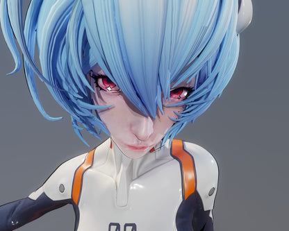 Rei Ayanami | Evangelion |FAN ART FIGURE Statue
