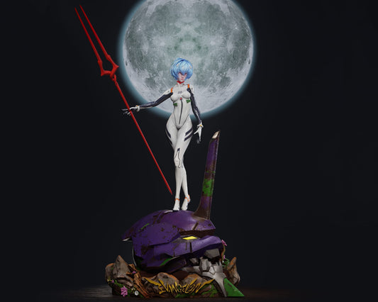 Rei Ayanami | Evangelion |FAN ART FIGURE Statue