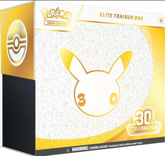 Pokémon Trading Card Game (TCG): 30th Celebration Elite Trainer Box sealed