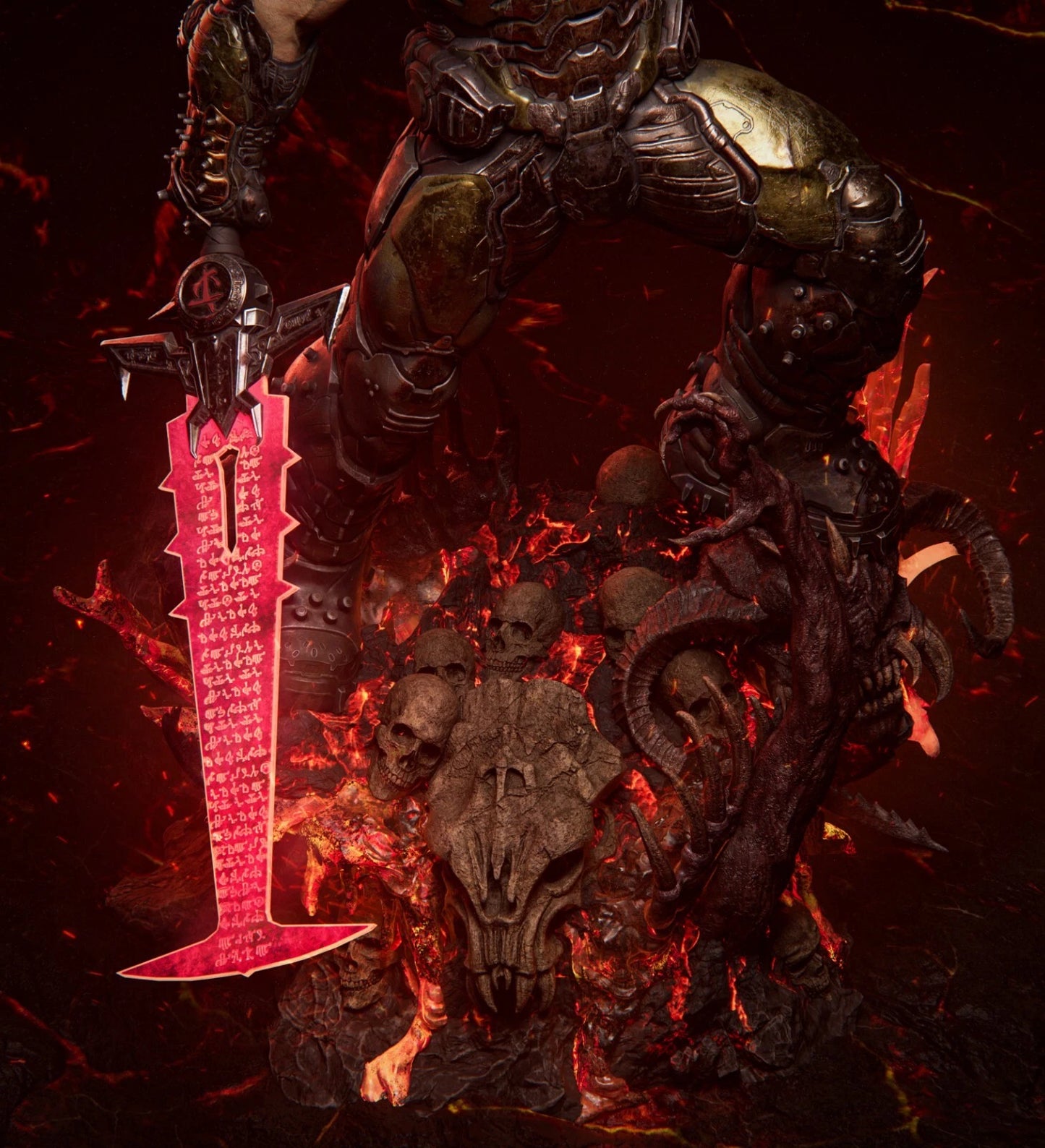 Doom Slayer | FAN ART FIGURE Statue