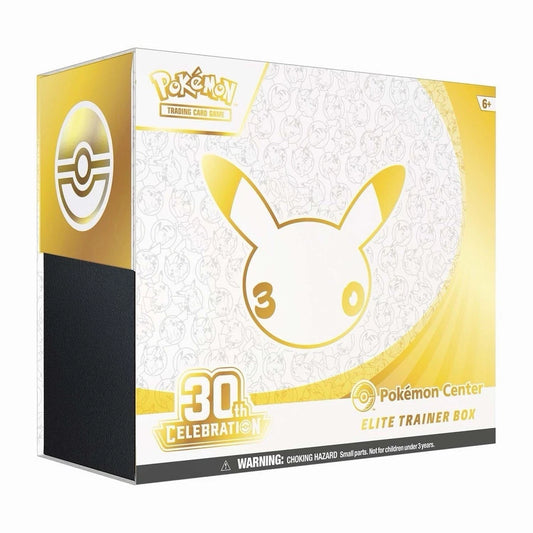 Pre-order- Pokemon Center 30th Celebration ETB - Elite Trainer Box - Sealed - Brand New - World Wide Shipping