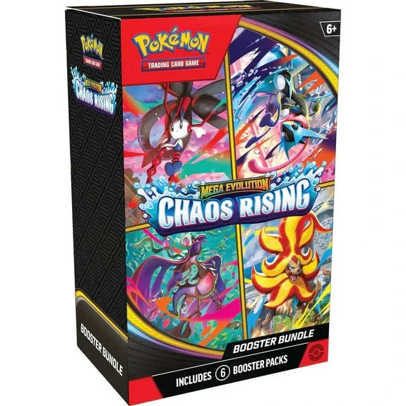 Pokemon Center Chaos Rising Booster Bundle - Sealed - Brand New - World Wide Shipping