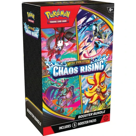 Pokemon Center Chaos Rising Booster Bundle - Sealed - Brand New - World Wide Shipping