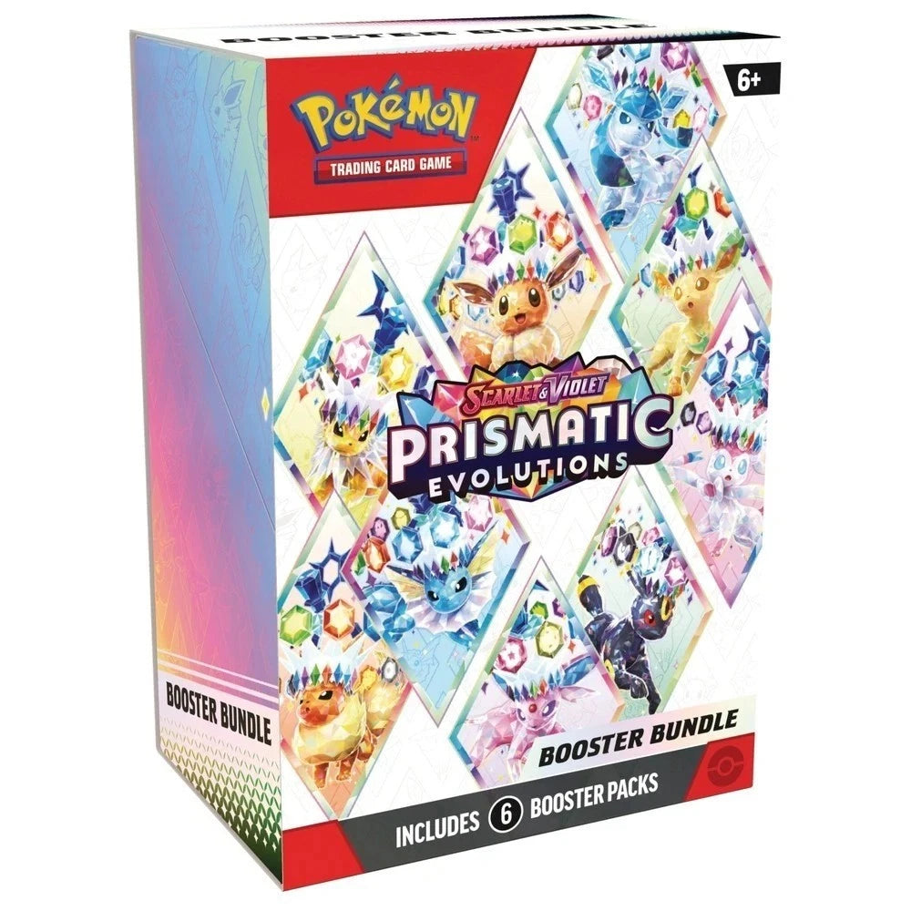 Pokemon Prismatic Evolutions Booster Bundles - Sealed - Brand New - World Wide Shipping