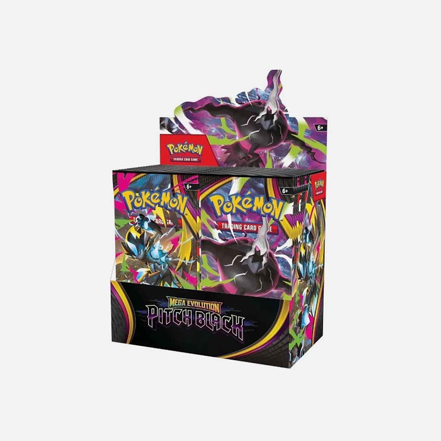PRE ORDER - Pokemon Center Mega Evolution Pitch Black - 36 Packs Booster Box  - Sealed - Brand New - World Wide Shipping