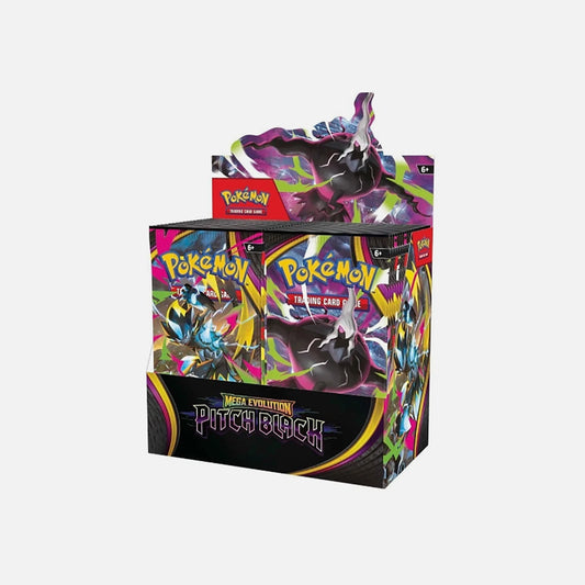 PRE ORDER - Pokemon Center Mega Evolution Pitch Black - 36 Packs Booster Box  - Sealed - Brand New - World Wide Shipping